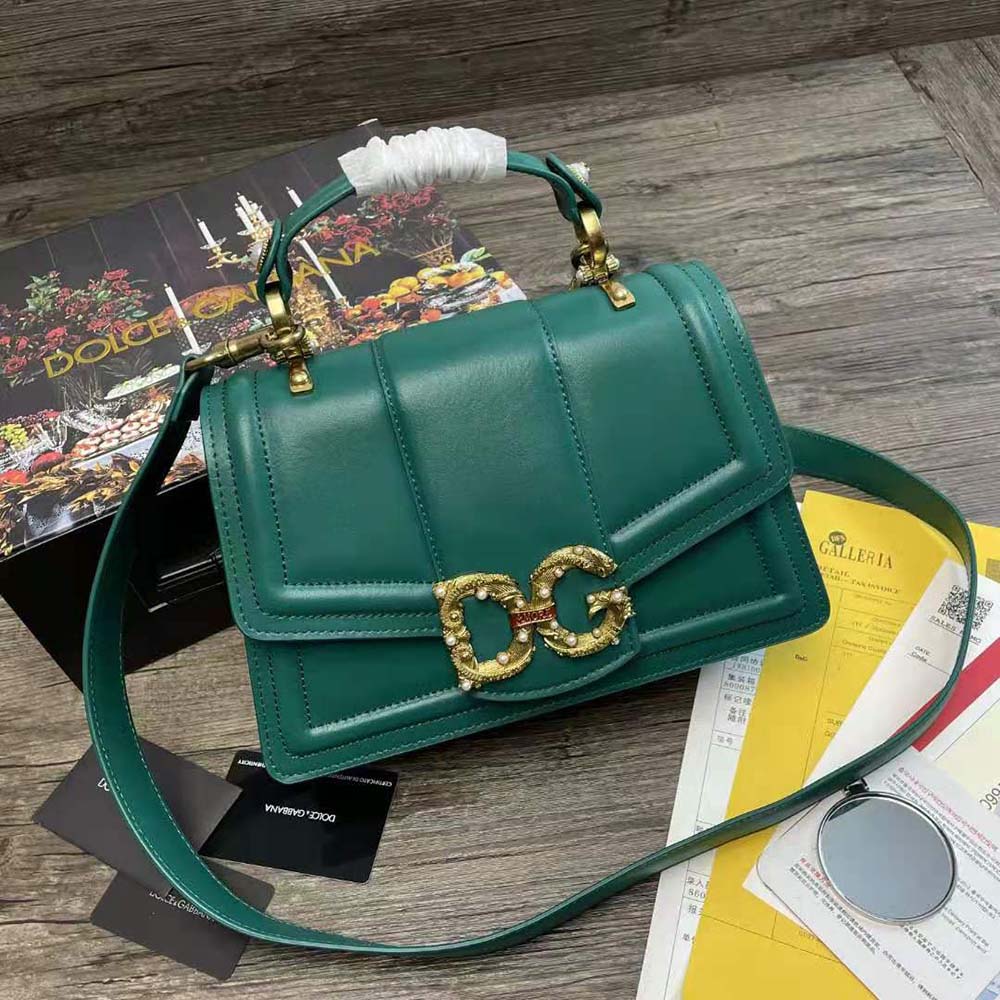 Dolce & Gabbana DG Amore mini bag - Green