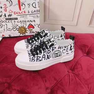 Dolce and 2024 gabbana canvas shoes