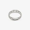 Fendi Women Baguette Ring Colored Ring-Silver