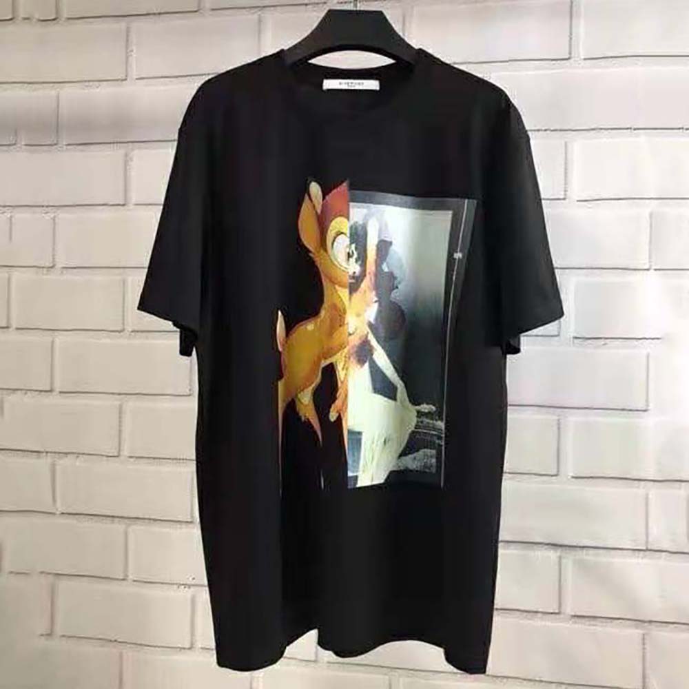 Givenchy mens outlet bambi t shirt