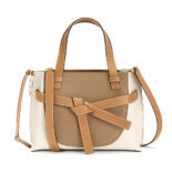Loewe Women Mini Gate Top Handle Bag in Soft Calfskin