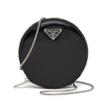 Prada Women Brushed Leather Mini-Pouch
