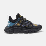 Versace Men Trigreca Sneakers with Medusa Renaissance Print