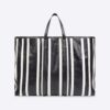 Balenciaga Women Barbes Large East-West Shopper Bag in Black
