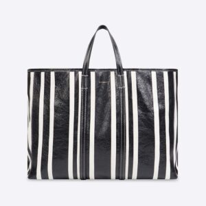 Balenciaga Women Barbes Large East-West Shopper Bag in Black