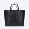Balenciaga Women Barbes Medium East-West Shopper Bag in Black