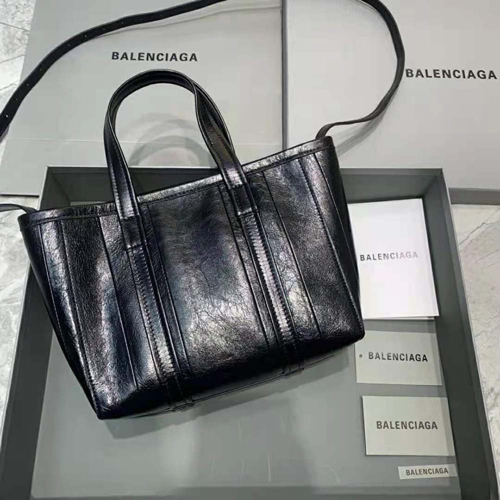 Balenciaga women's signature small east-west shopper bag bb