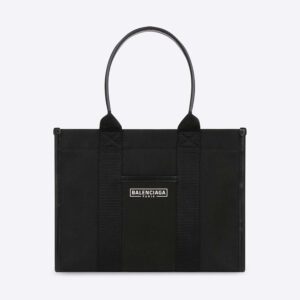 Balenciaga Women Hardware Small Tote Bag With Strap-black