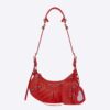 Balenciaga Women Le Cagole XS Shoulder Bag in Red