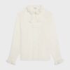 Celine Women Loose Shirt in Broderie Anglaise