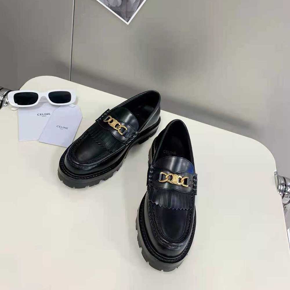 celine margaret loafers