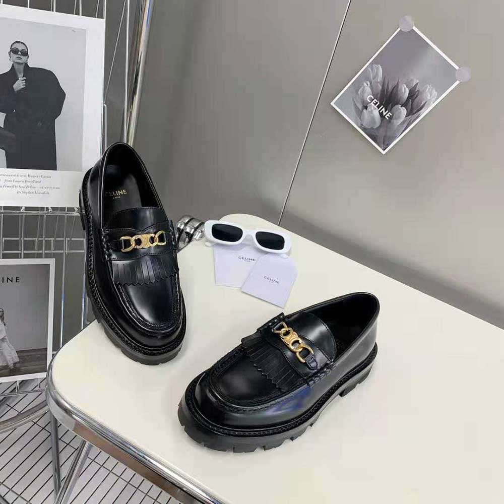 celine margaret loafers