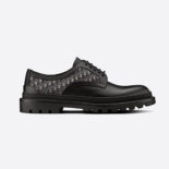 Dior Men Explorer Derby Shoe Black Smooth Calfskin