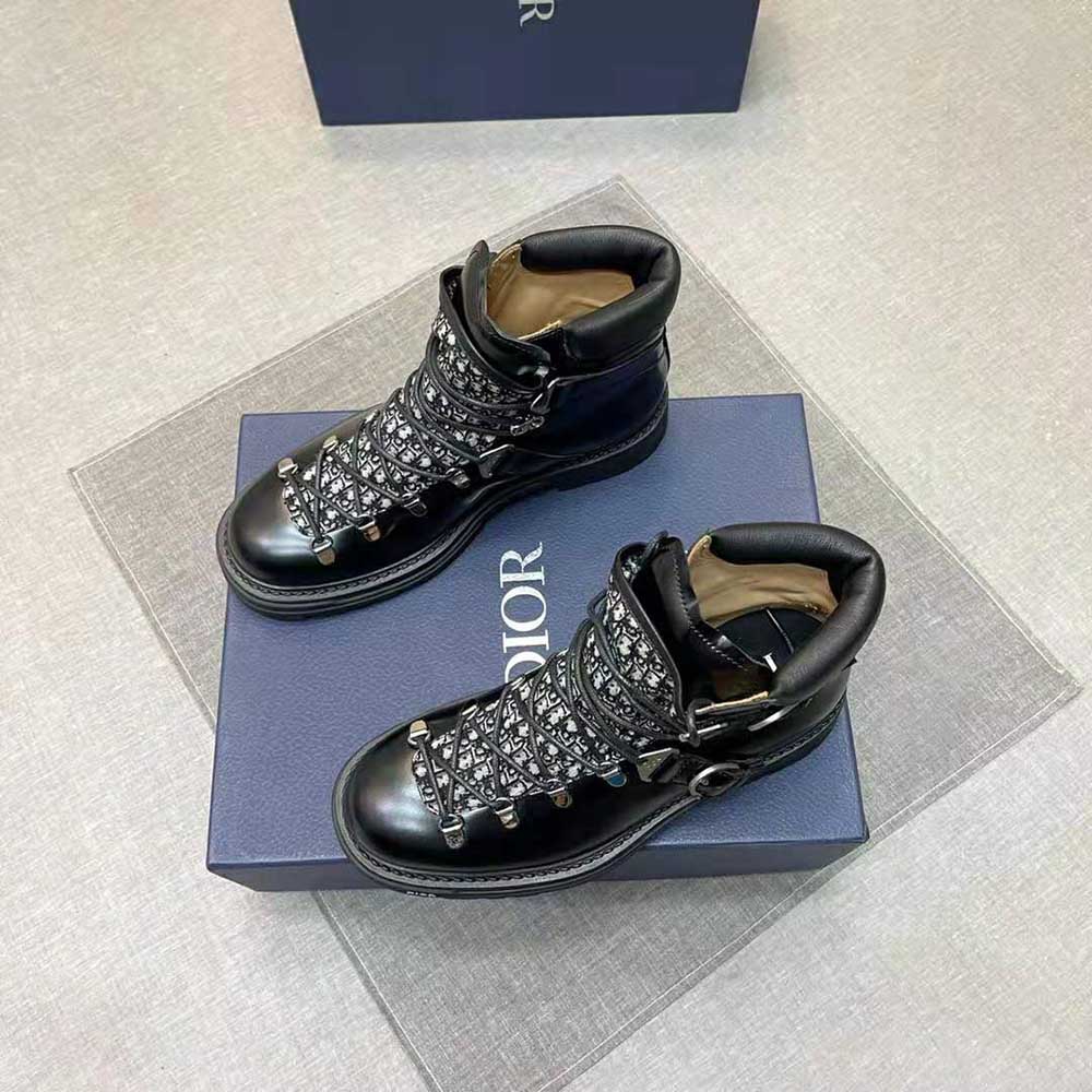 Dior Explorer Ii Boots In Black