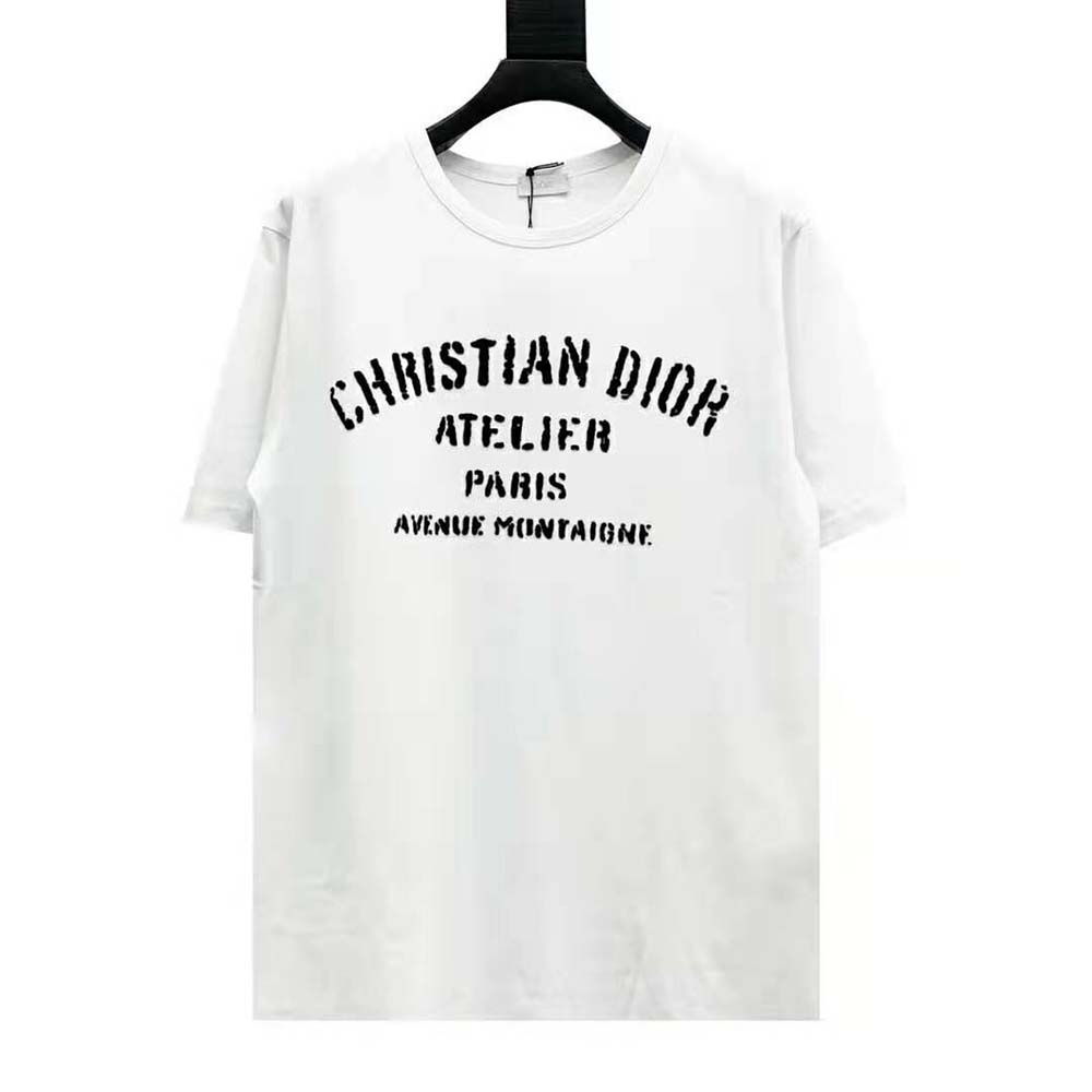 christian dior atelier white t shirt