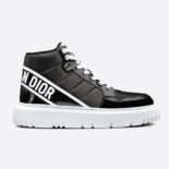 Dior Unisex D-Player Sneaker Black Quilted Nylon