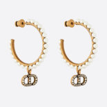 Dior Women 30 Montaigne Earrings Antique Gold-Finish Metal