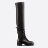 Dior Women D-Doll Thigh Boot Black Lambskin