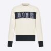 Dior Women Kenny Scharf Sweater White Technical Cotton