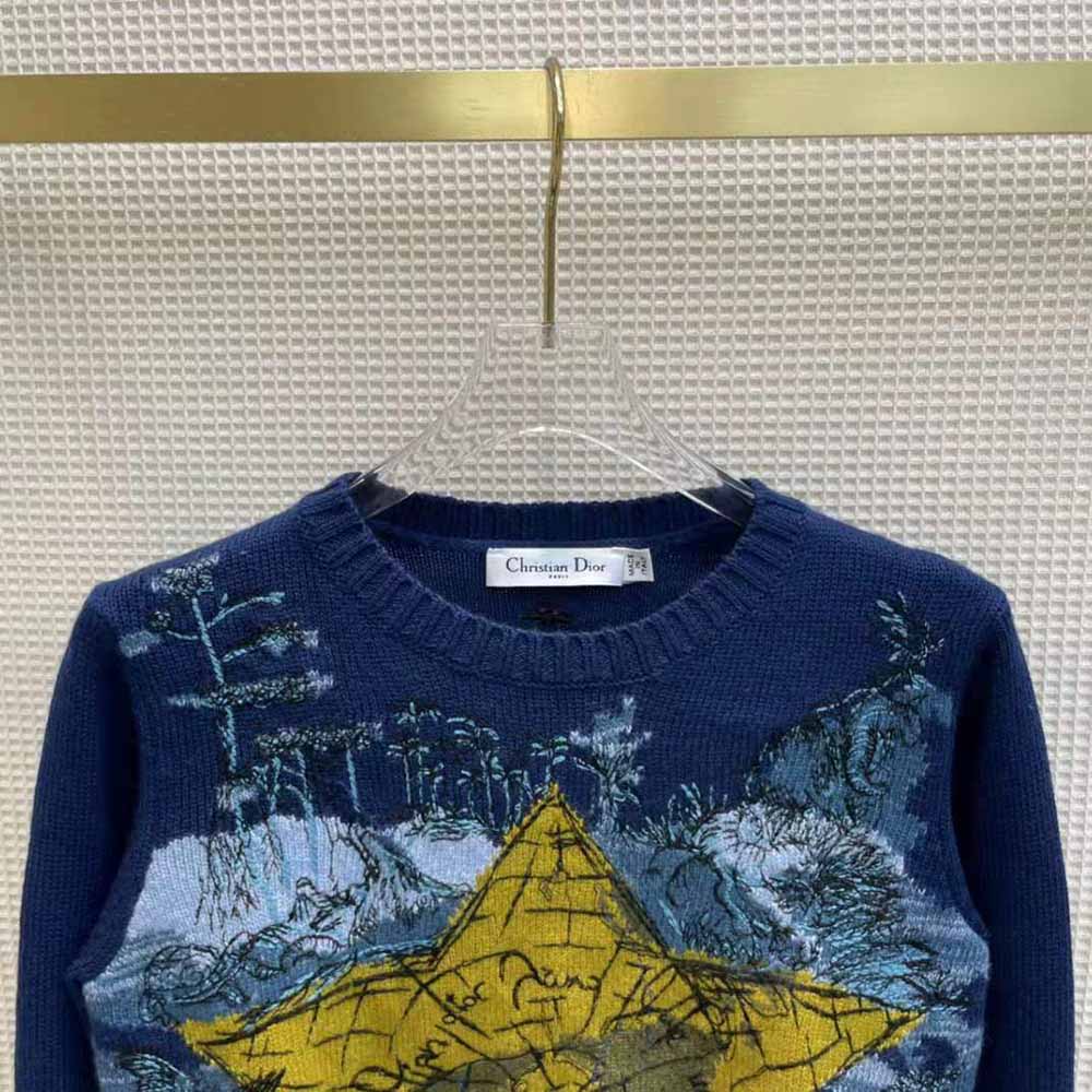 dior around the world sweater