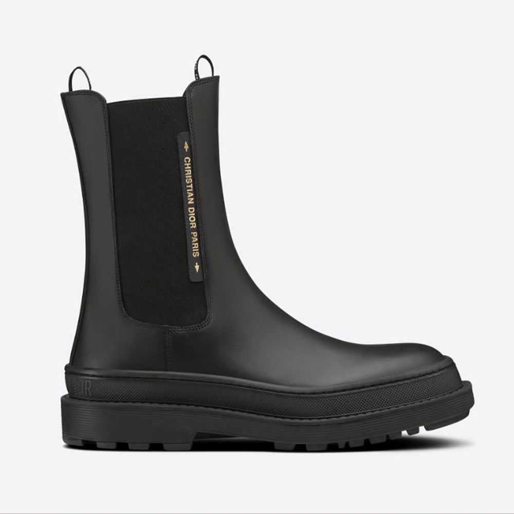 Dior Women Trial Ankle Boot Black Calfskin