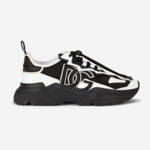 Dolce Gabbana D&G Men Mixed-Materials Daymaster Sneakers
