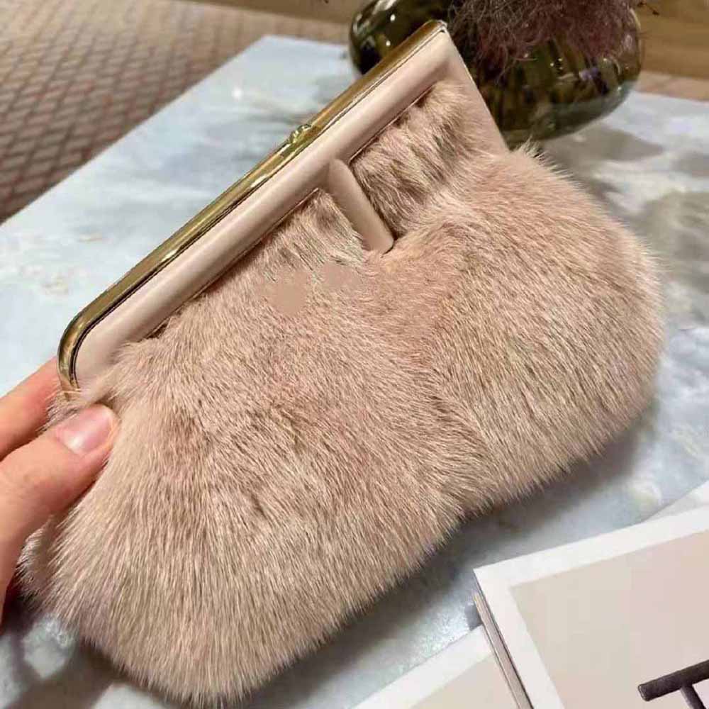 Fendi First Small - Pink mink bag