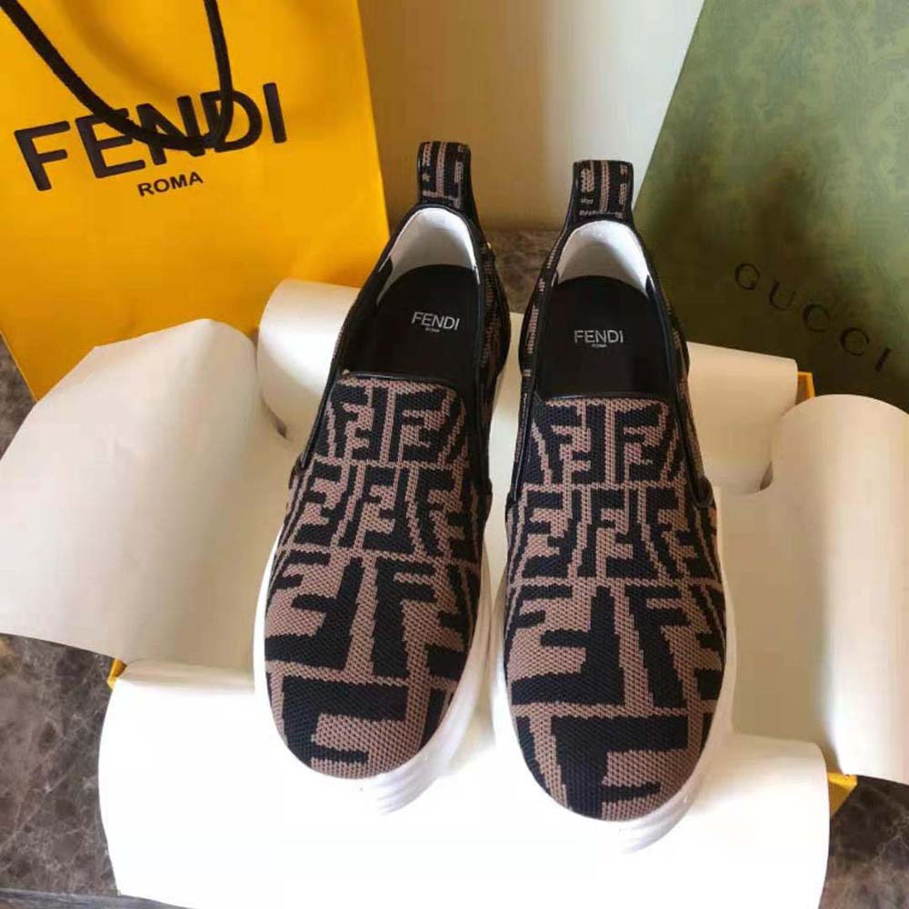 fendi slip ons womens