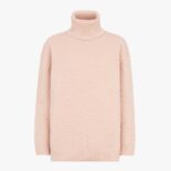 Fendi Women Sweater Pink Wool and Cashmere Sweater
