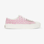 Givenchy Women Sneakers City in 4G Jacquard-Pink