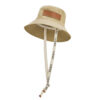 Loewe Women Fisherman Hat in Canvas and Calfskin