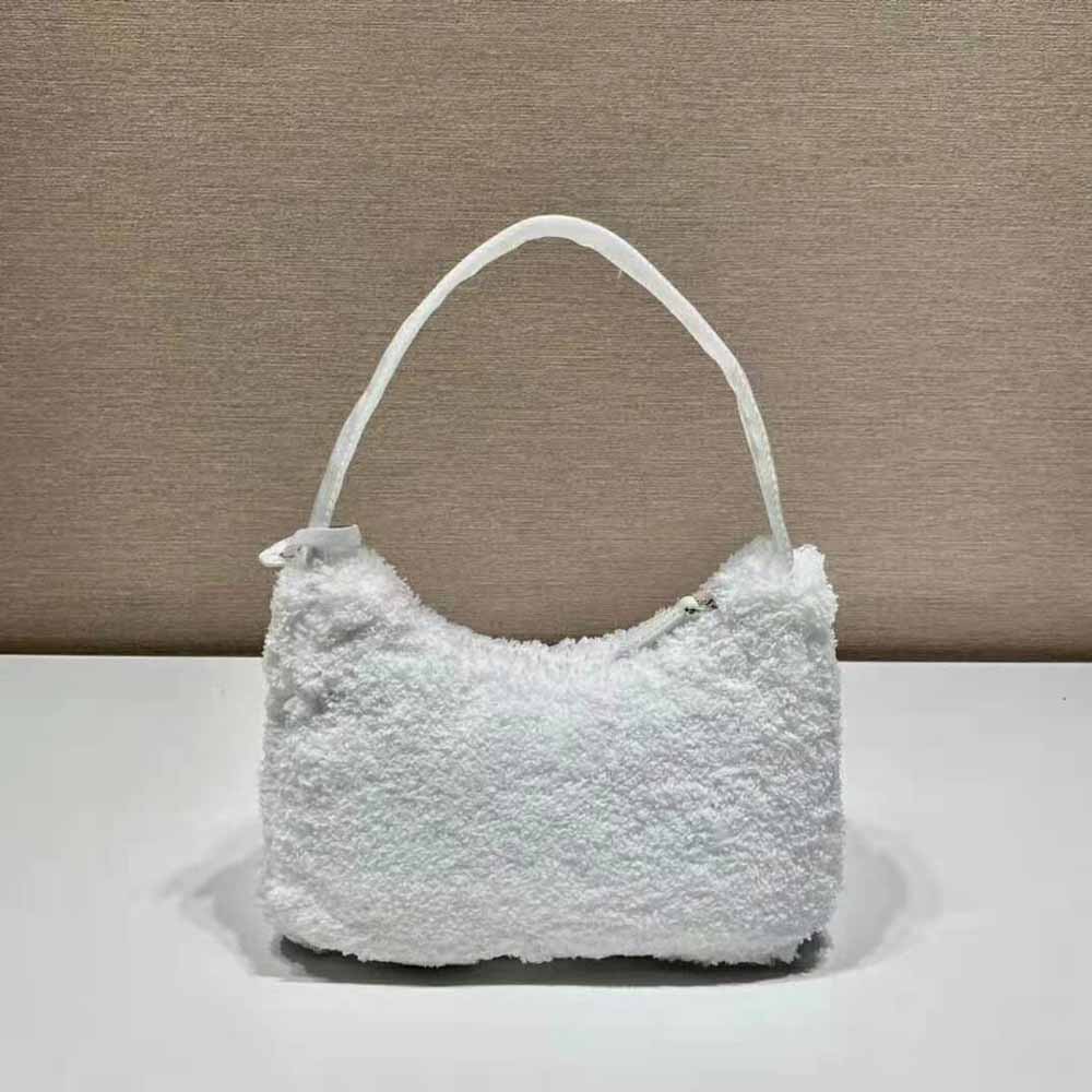 Prada Tessuto Re-Edition 2000 Mini Bag - White Shoulder Bags, Handbags -  PRA866399