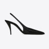 Saint Laurent YSL Women Viper Slingback Pumps in Shiny Crocodile-Embossed Leather 11 Saint Laurent YSL Women Viper Slingback Pumps in Shiny Crocodile-Embossed Leather
