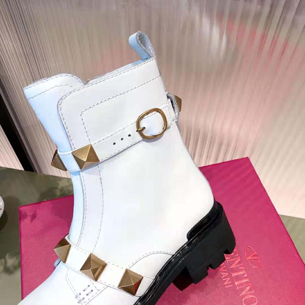 Valentino Women Roman Stud Calfskin 