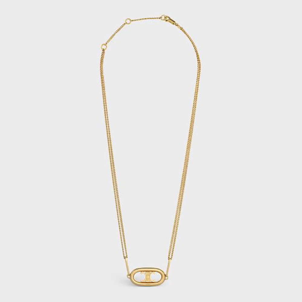 Celine Necklace -Solid Gold – Fedoma