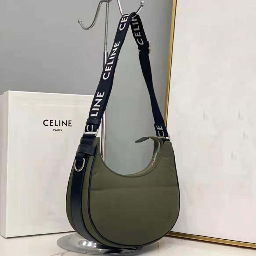 Ava cloth crossbody bag Celine Green in Cloth - 36577994