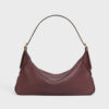 Celine Women Medium Romy in Supple Calfskin-maroon