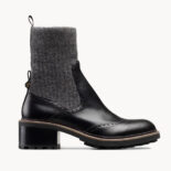Chloe Women Franne Sock Ankle Boot in Matte Calfskin