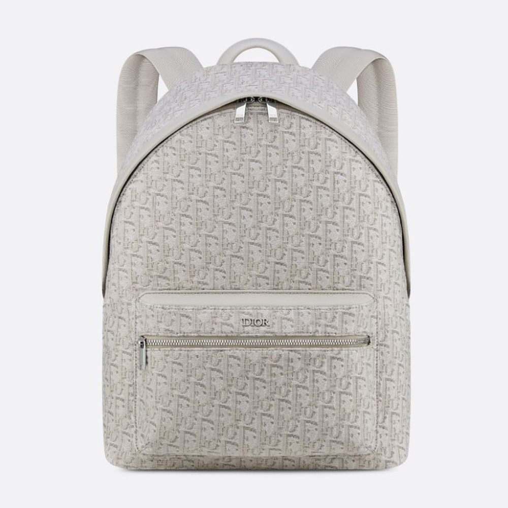 Saddle Backpack Beige  Mens Dior Backpacks ⋆ Rincondelamujer