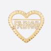 Dior Women Jadior Brooch Gold-Finish Metal and White Crystals 12 Dior Women Jadior Brooch Gold-Finish Metal and White Crystals