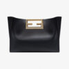 Fendi Women Way Medium Made of Camellia-Colored Leather Bag