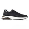 Jimmy Choo Women Memphis Lace UP/M Black Neoprene and Leather Low-Top Trainers