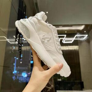 Jimmy Choo Women Memphis Lace UP/M White Neoprene and Jimmy Choo Women Memphis Lace UP/M White Neoprene and