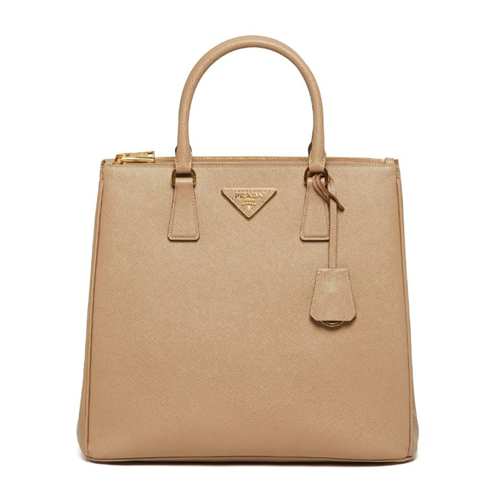 prada tan handbag