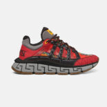 Versace Men Trigreca Coveted Sneaker Family-Red