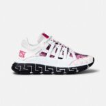 Versace Women Trigreca Sneakers-White