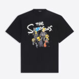 Balenciaga Women Simpsons Tm and 20th Television T-shirt Oversized in Black