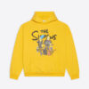 Balenciaga Women Simpsons Tm and 20th Television Hoodie Wide Fit in Yellow
