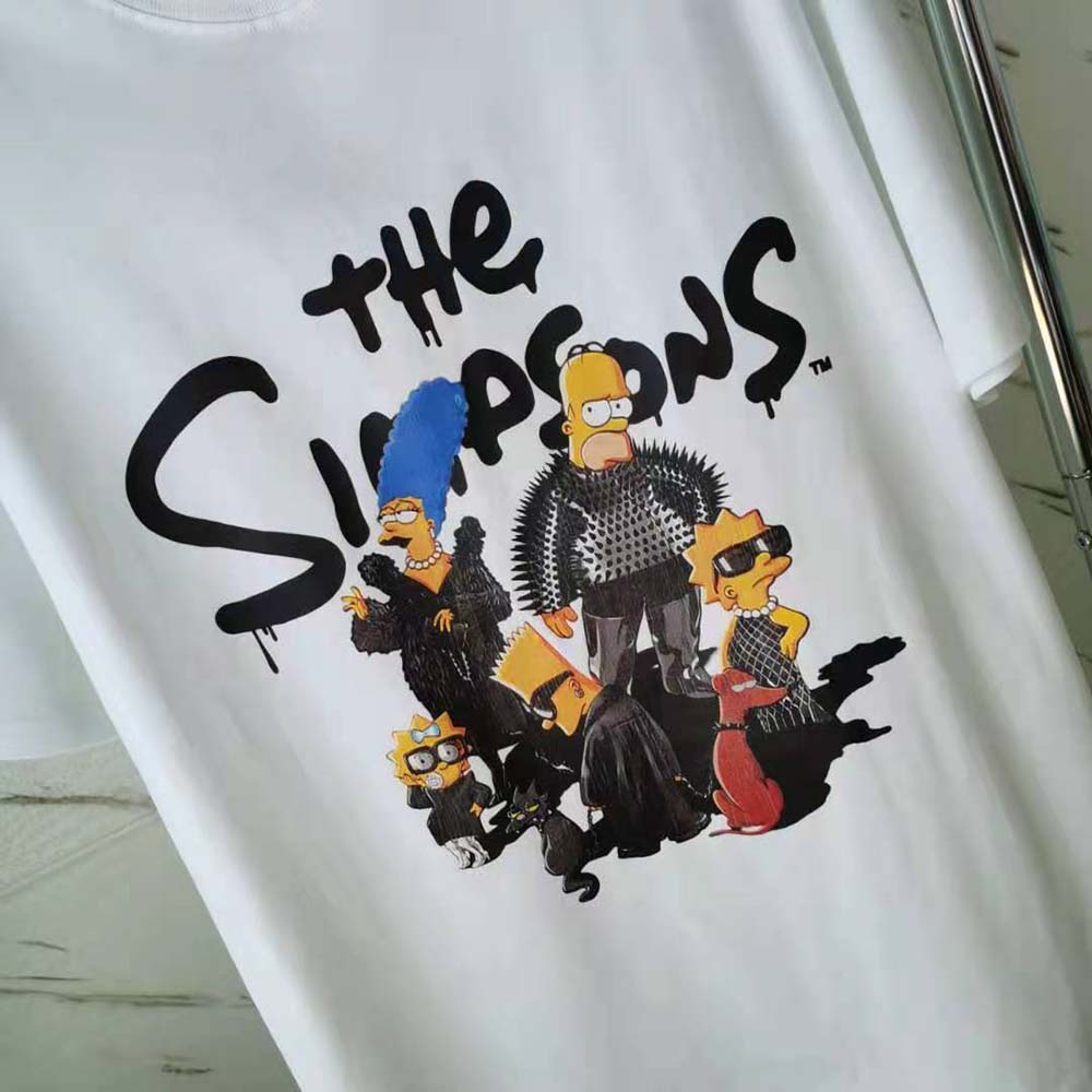 Balenciaga Men Simpsons Tm and 20th Television T-shirt Oversized