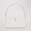 Burberry Women Leather TB Shoulder Bag-White
